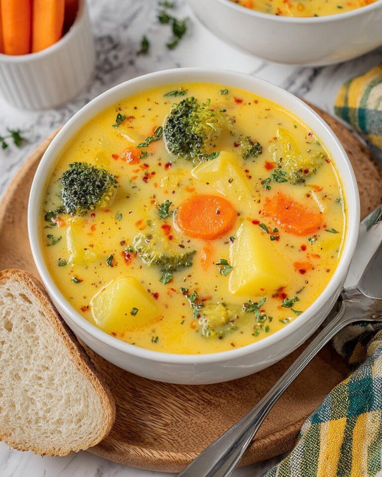 Creamy Vegetable Soup Recipe