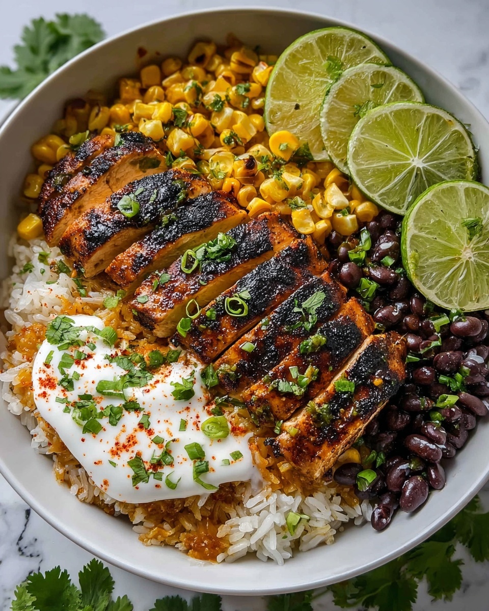 Mexican Chicken Rice Bowl Recipe - Recipe Image