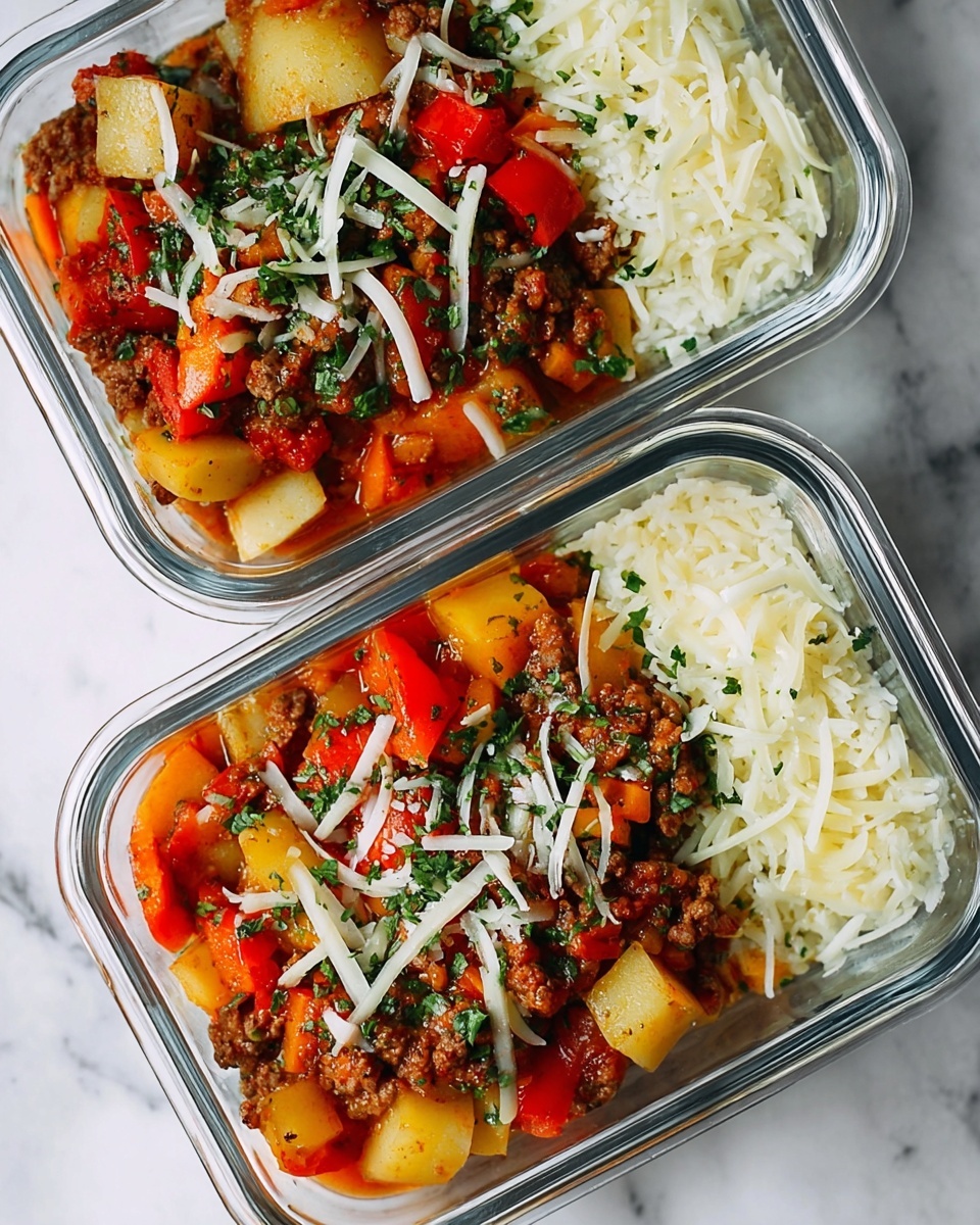 Unstuffed Pepper Bowls: A Healthy & Easy Recipe - Recipe Image