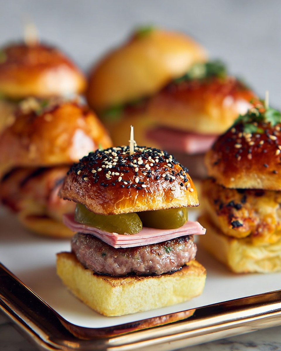 Cuban Sliders Sandwiches Recipe - Recipe Image