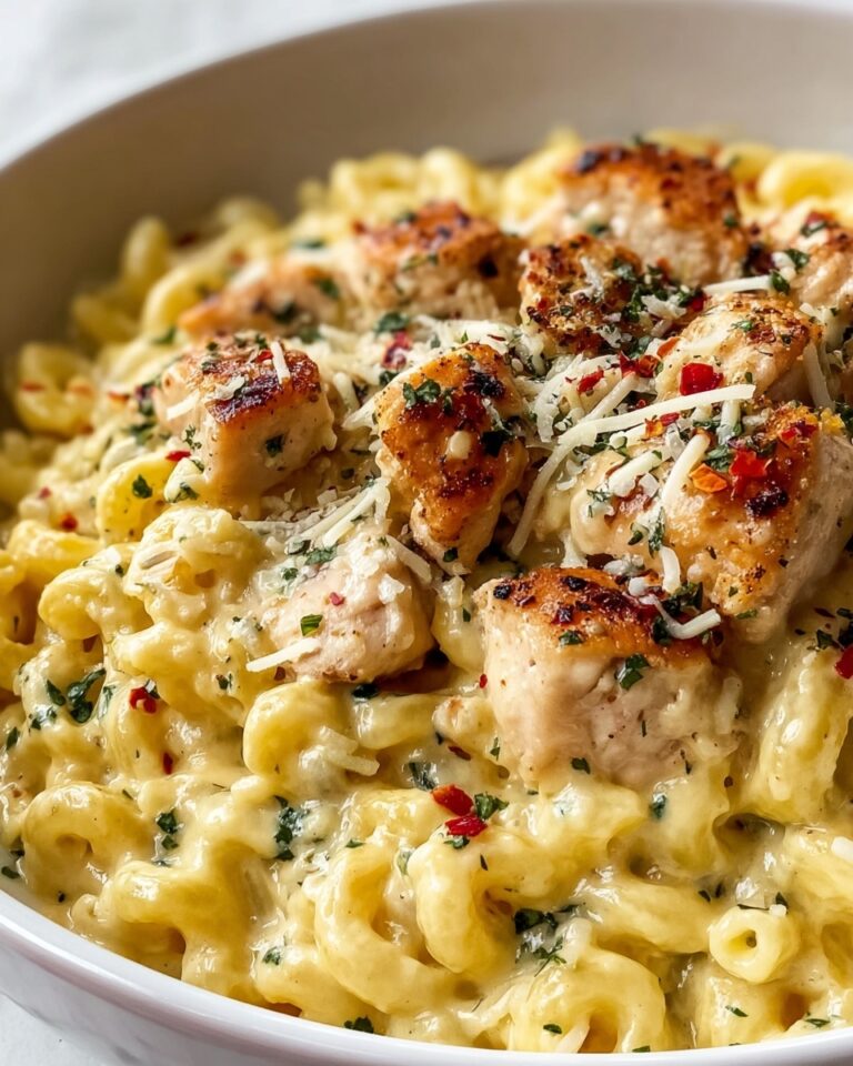 Creamy Honey Pepper Chicken Mac and Cheese Recipe