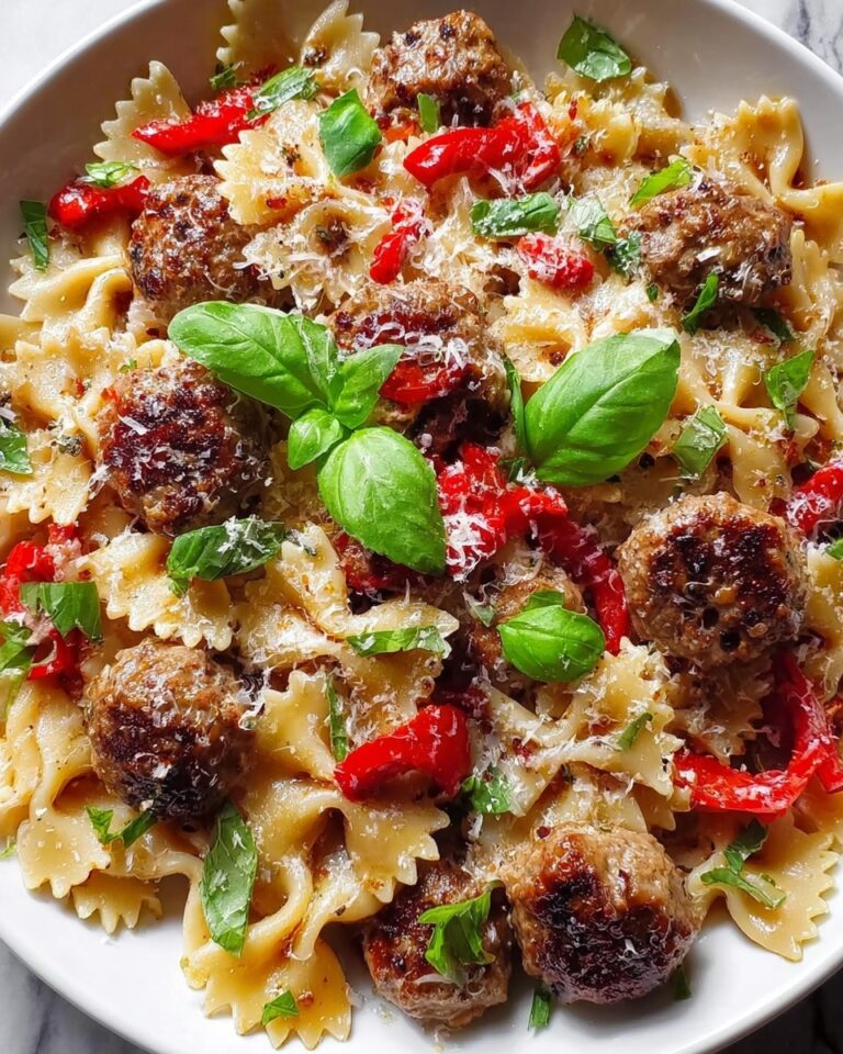 Italian Sausage with Bow Tie Pasta Recipe