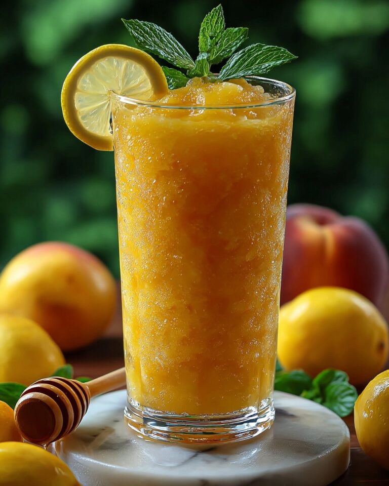 Frozen Peach Lemonade: The Ultimate Summer Refreshment Recipe
