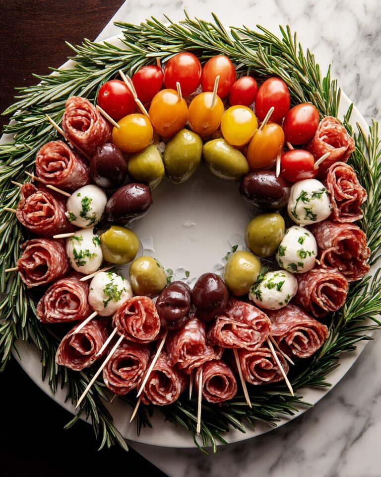 Christmas Antipasto Wreath Recipe