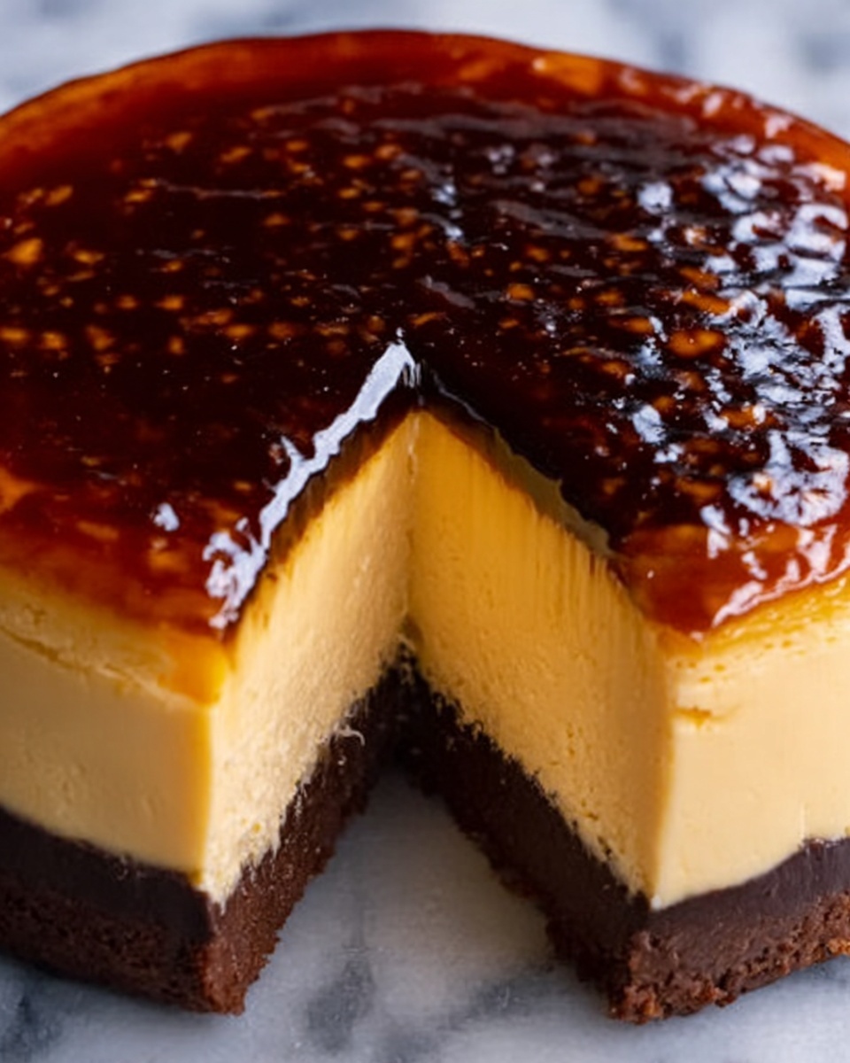 Basque Burnt Cheesecake Recipe - Recipe Image
