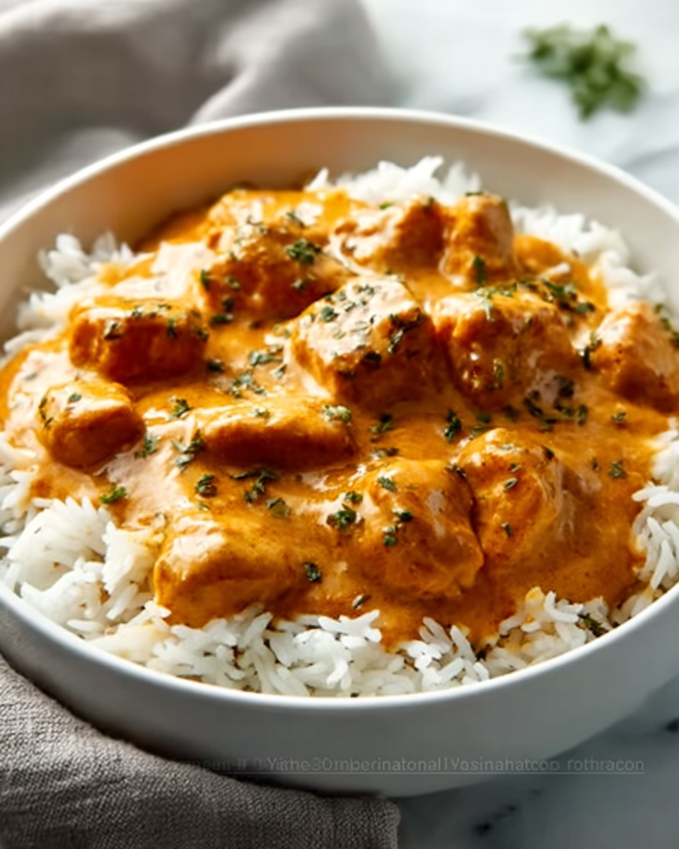 Creamy Smothered Chicken and Rice Recipe - Recipe Image