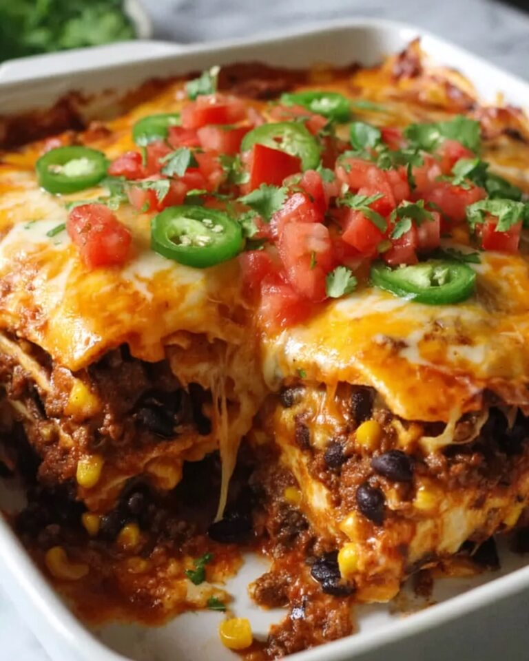 Beef Enchilada Casserole Recipe