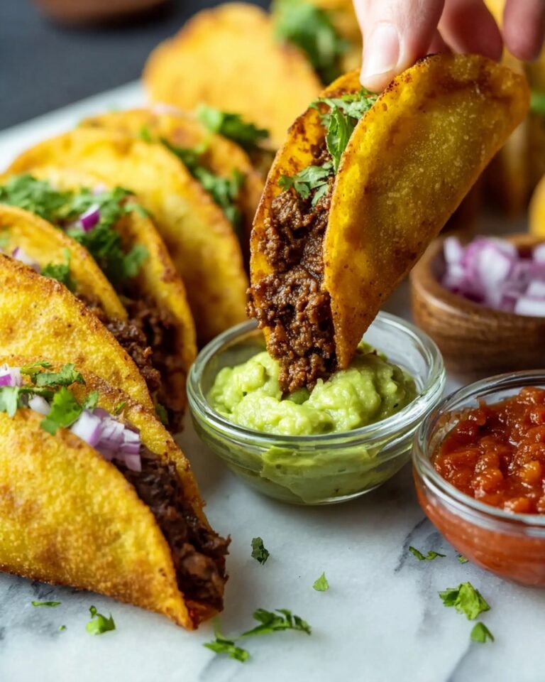 Crispy Ground Beef Tacos Recipe
