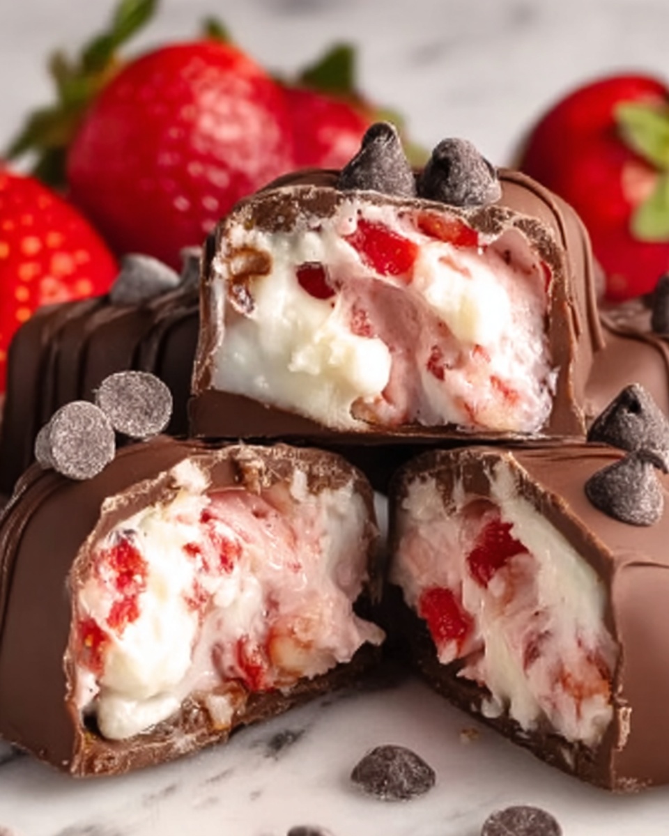 Chocolate Strawberry Yogurt Clusters Recipe - Recipe Image