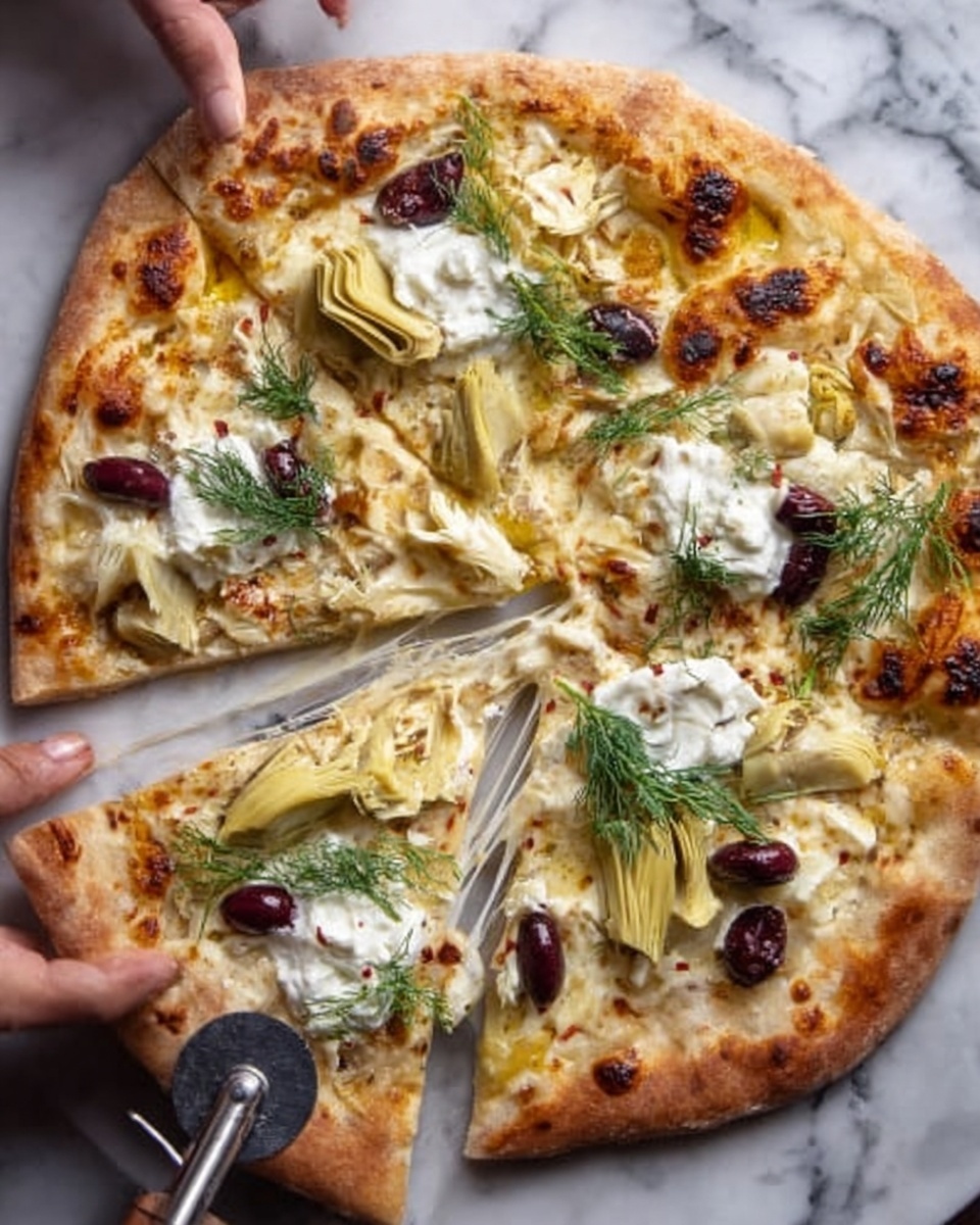 Chicken Tzatziki Pizza Recipe - Recipe Image