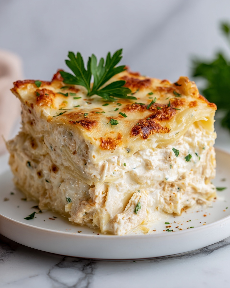 White Chicken Enchilada Casserole Recipe - Recipe Image