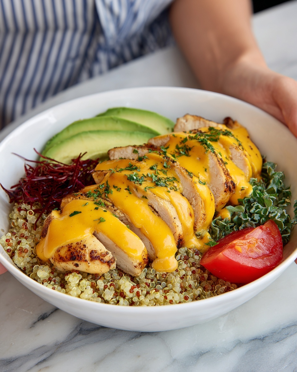 Grilled Chicken and Quinoa Salad Bowl Recipe - Recipe Image