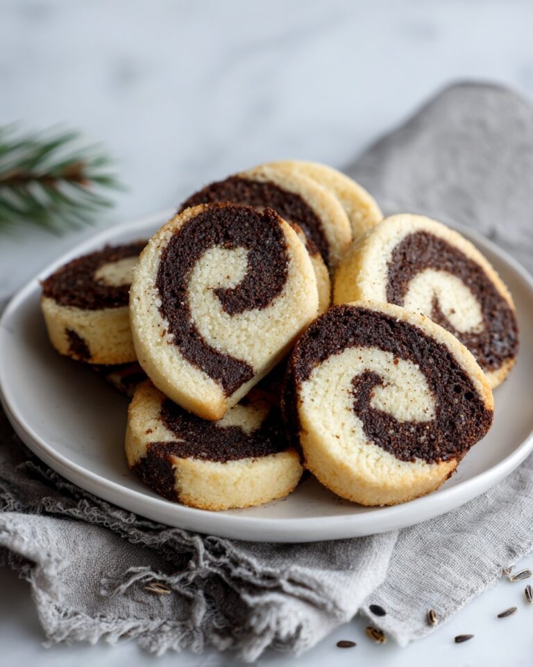 Black and White Pinwheel Cookies Recipe