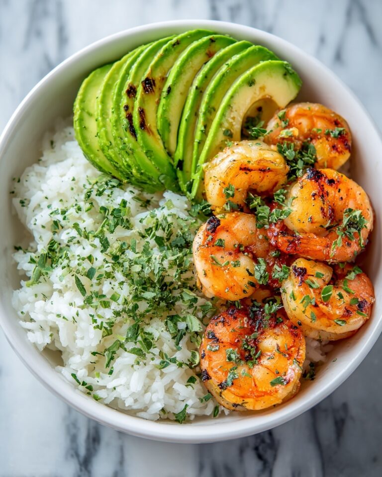 Spicy Shrimp and Avocado Rice Bowl Recipe