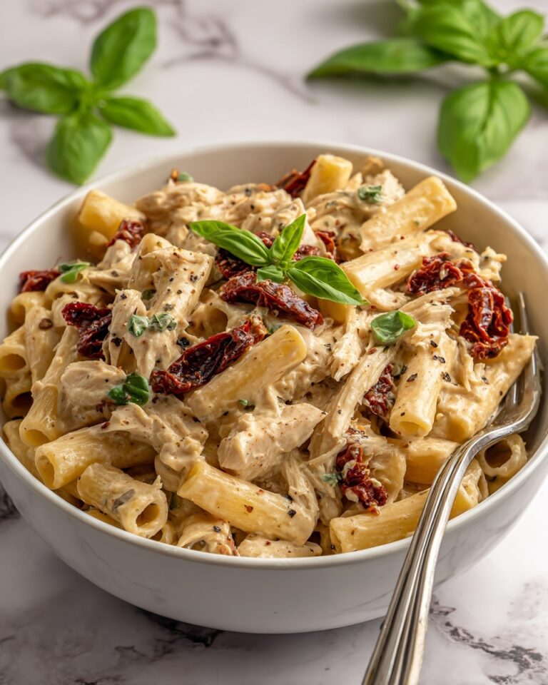 Creamy Sun-Dried Tomato Chicken Pasta Recipe