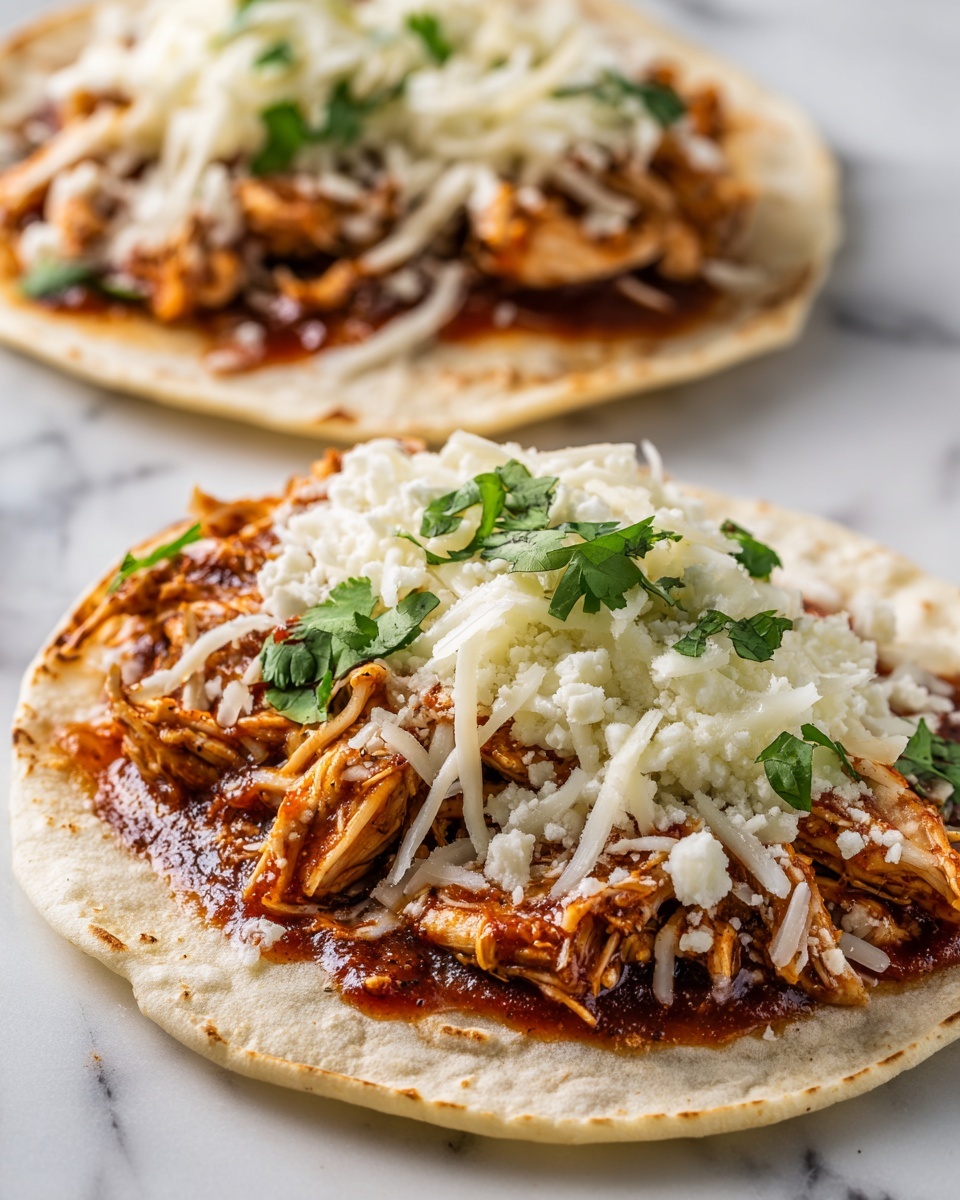 BBQ Chicken Tostadas Recipe - Recipe Image