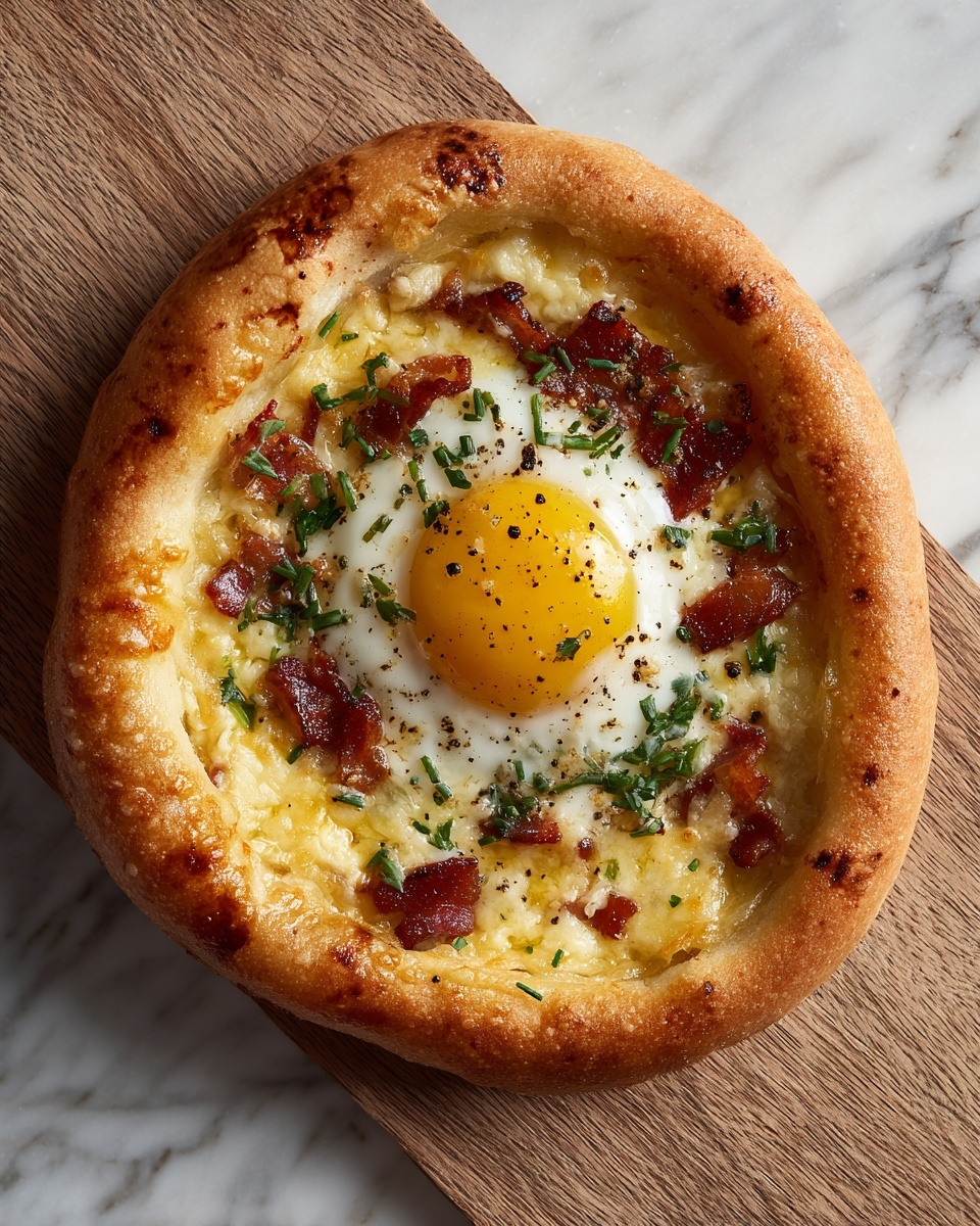 English Muffin Breakfast Pizza Recipe - Recipe Image