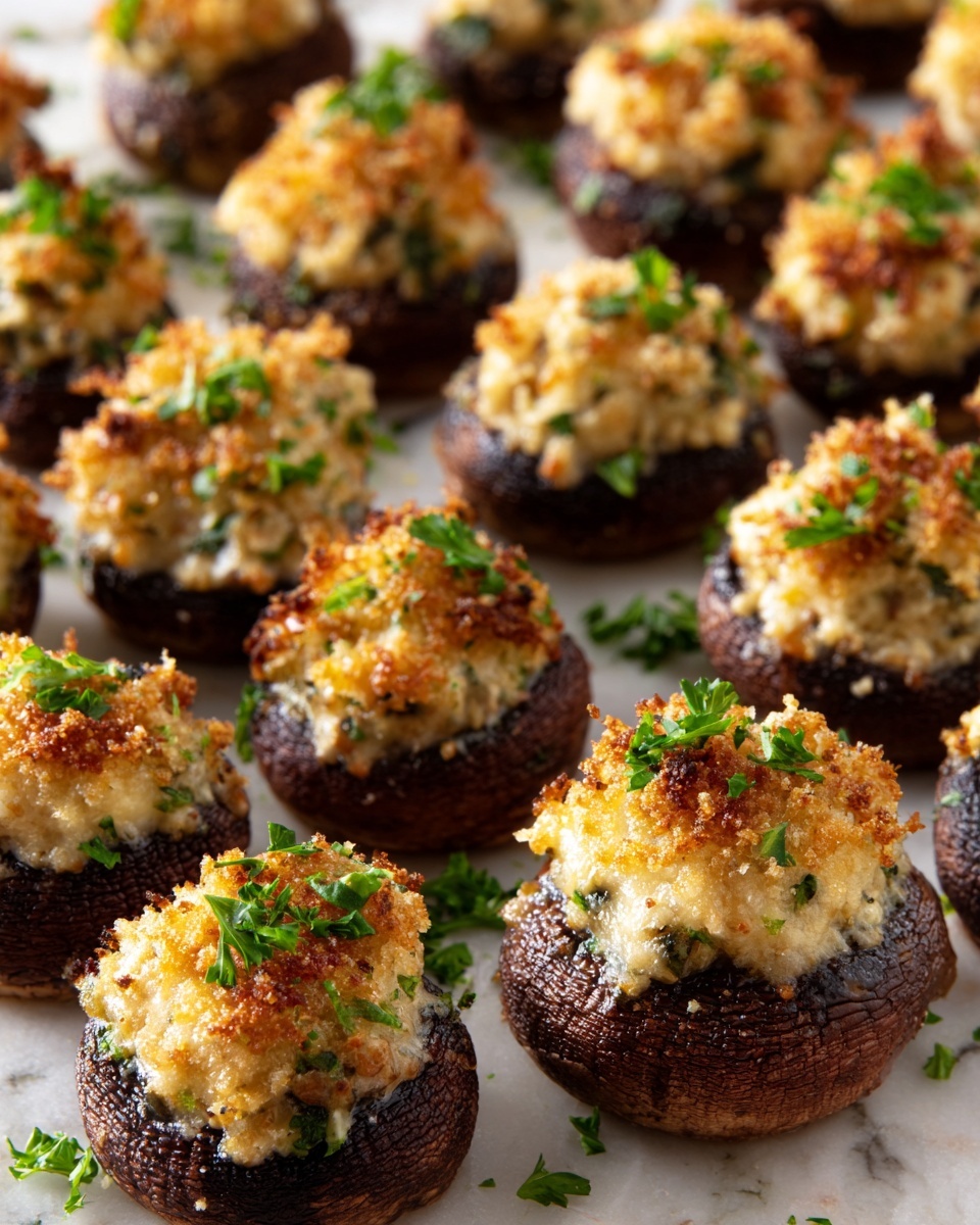 Stuffed Mushrooms Recipe - Recipe Image
