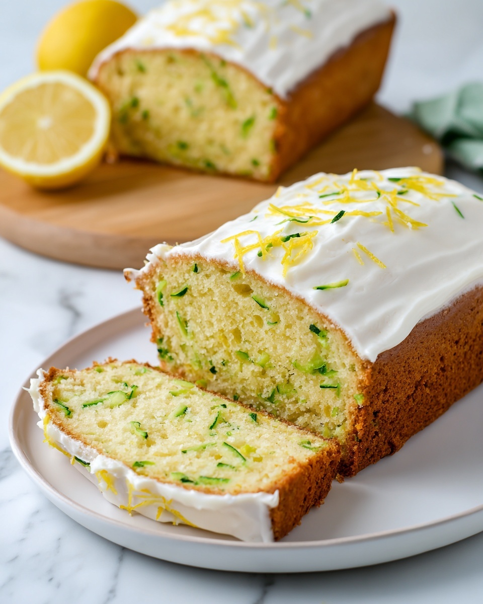 Lemon Yogurt Zucchini Bread Recipe - Recipe Image