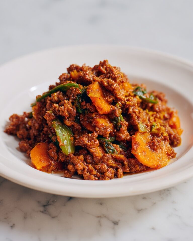 Healthy Chinese Ground Beef & Cabbage Stir Fry Recipe
