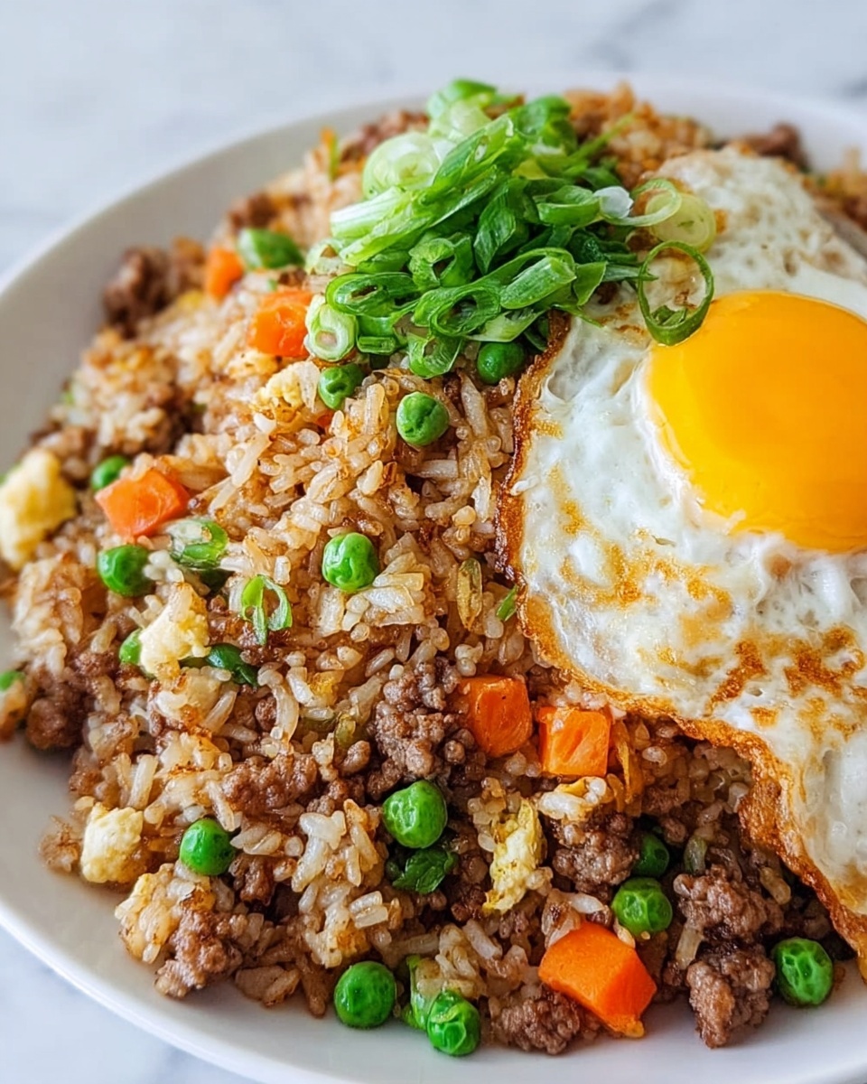 Ground Chicken Fried Rice Recipe - Recipe Image