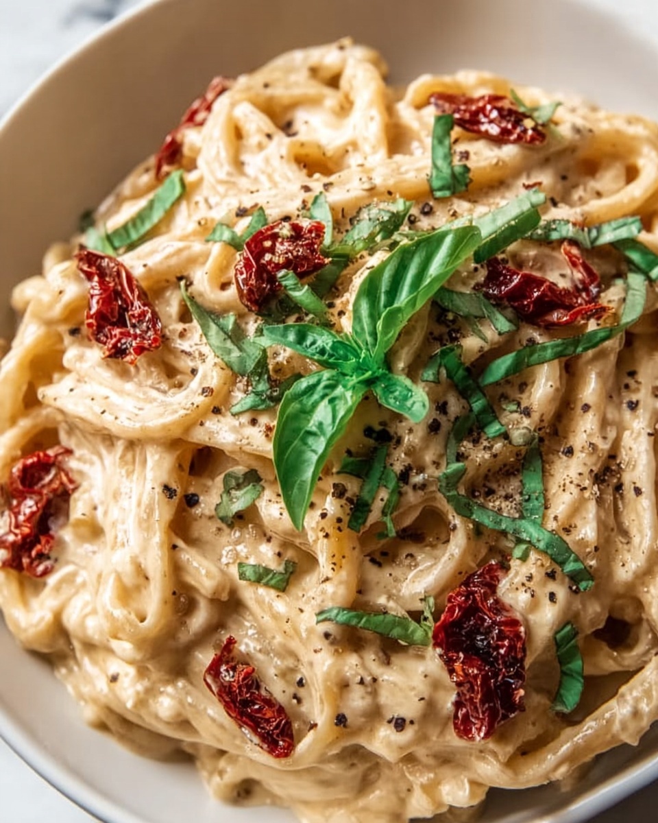 Creamy Sun-Dried Tomato Pasta Recipe - Recipe Image