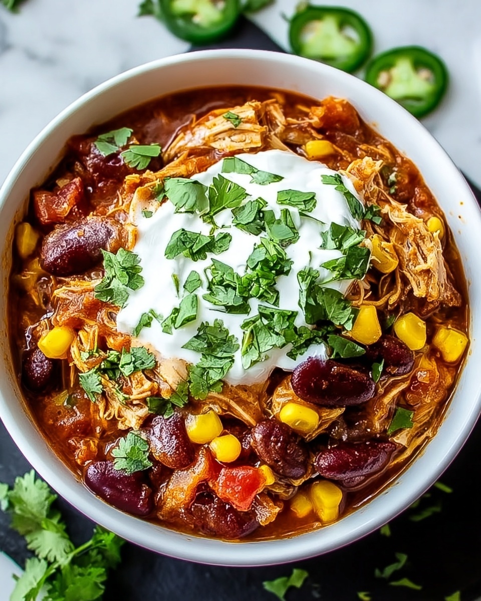 Hearty Crockpot Chicken Enchilada Casserole Recipe - Recipe Image