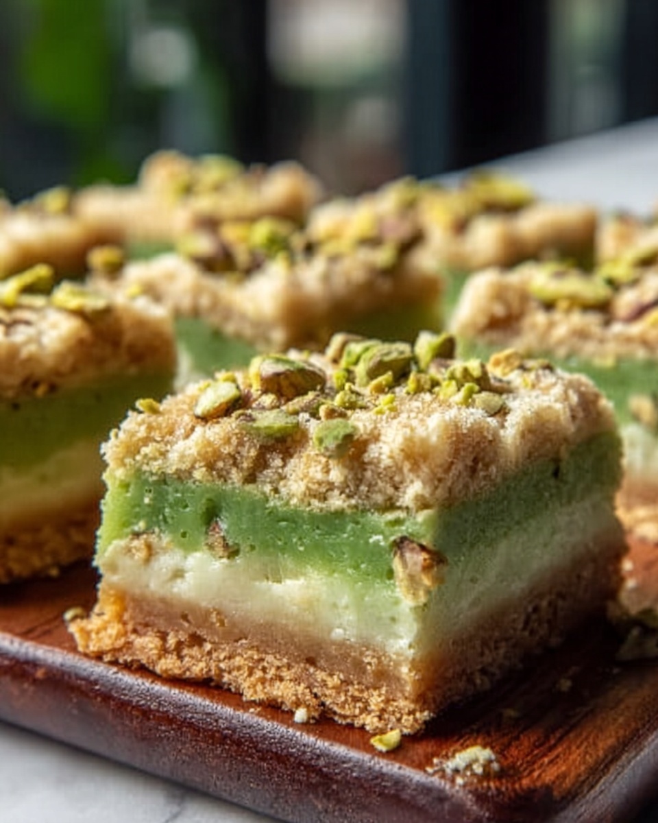 Pistachio Dream Cookie Bars Recipe - Recipe Image