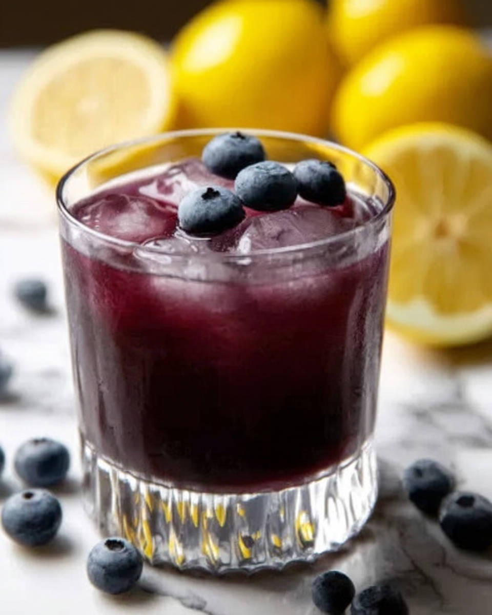 Antioxidant Blueberry-Lemon Green Tea Recipe - Recipe Image