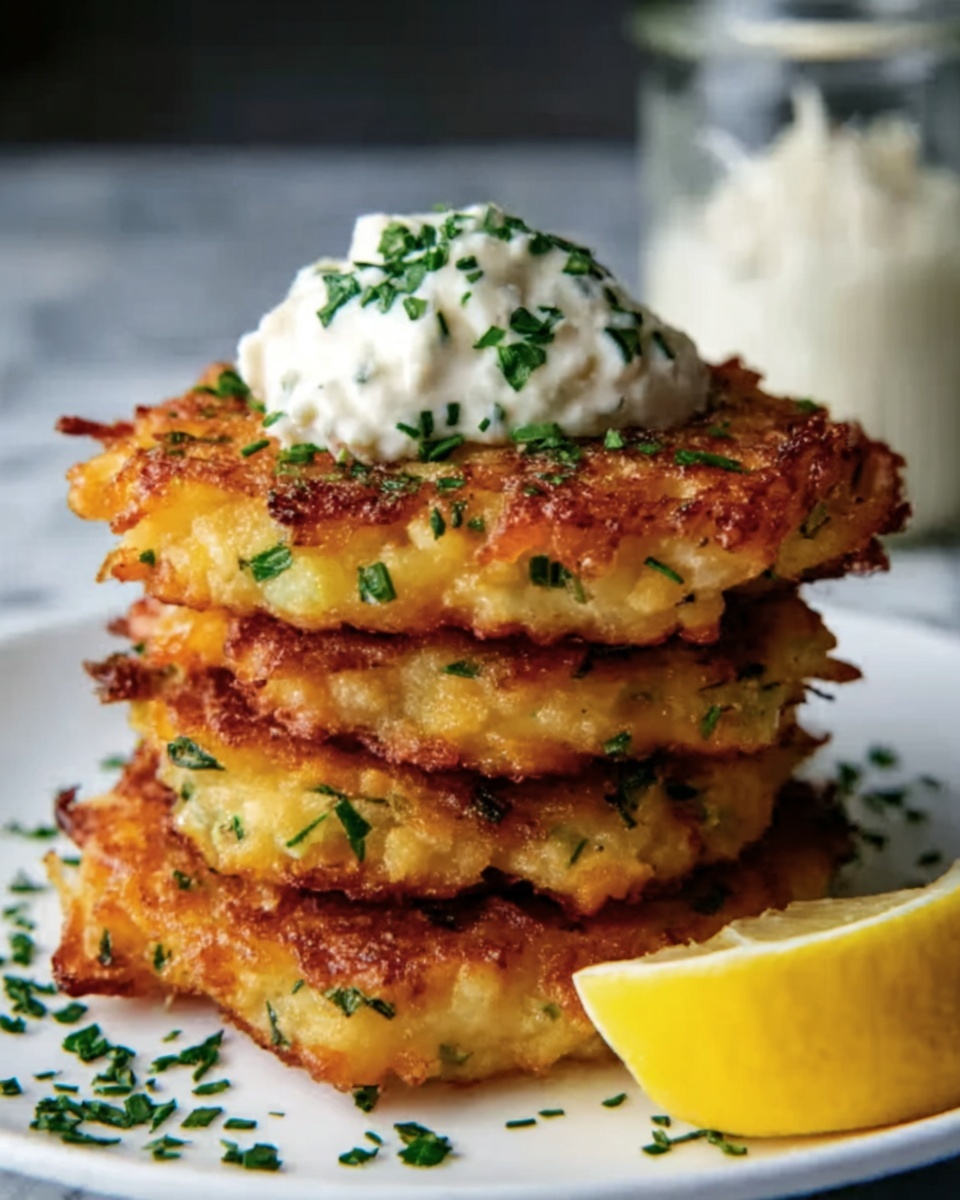 Crispy and Easy Zucchini Fritters Recipe - Recipe Image