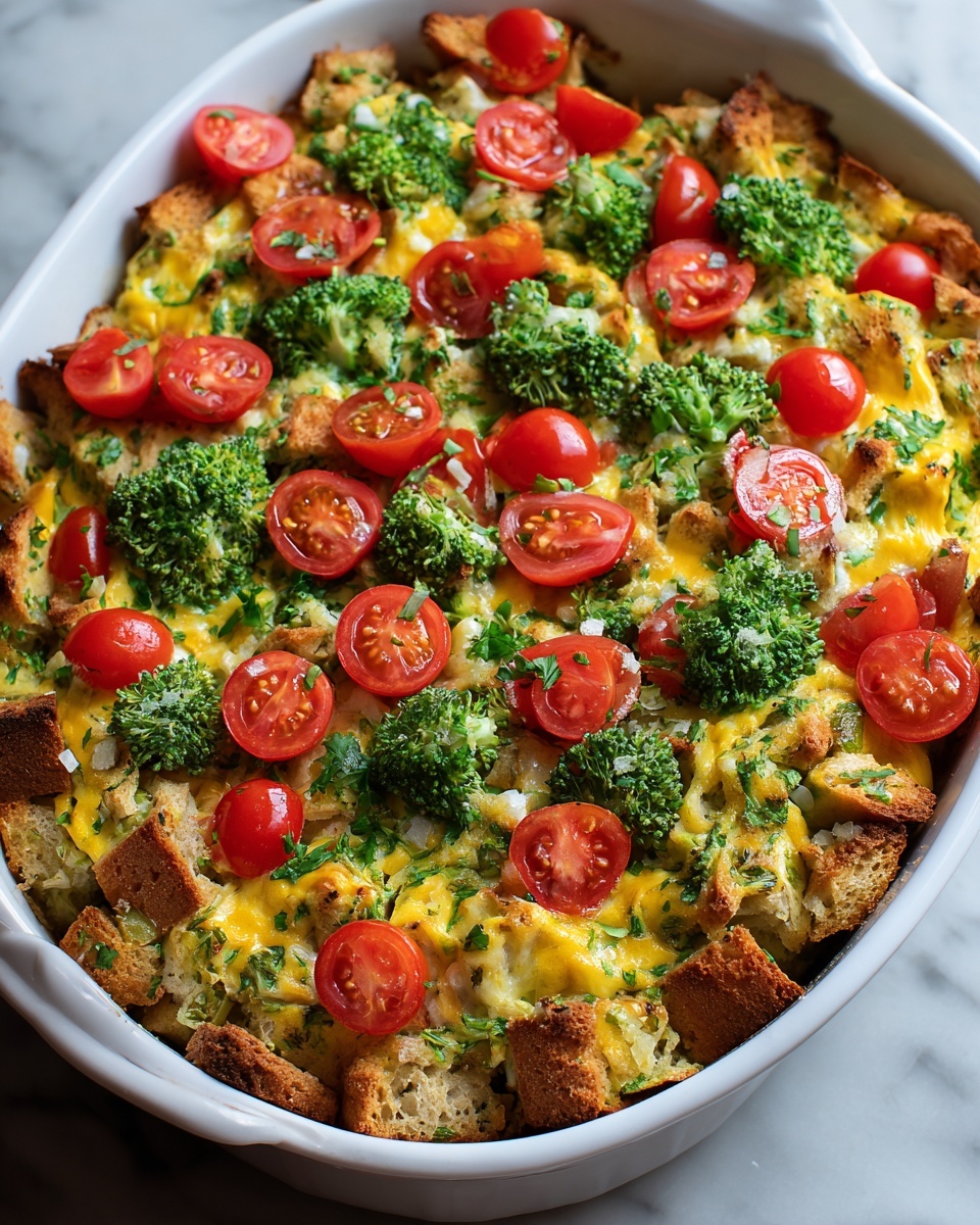 Vegetable Breakfast Casserole Recipe - Recipe Image