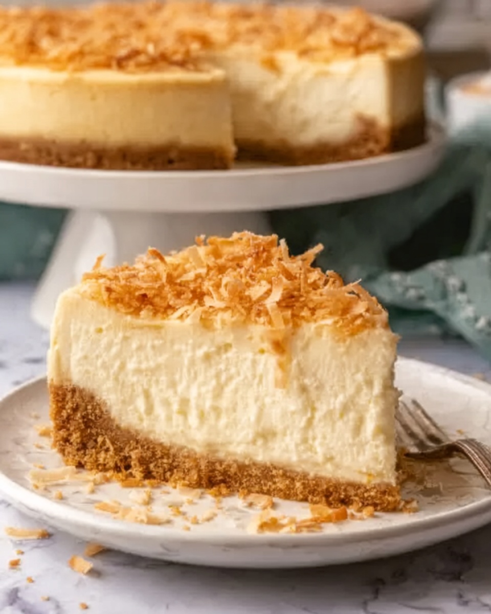 Ultimate Coconut Cheesecake Recipe - Recipe Image
