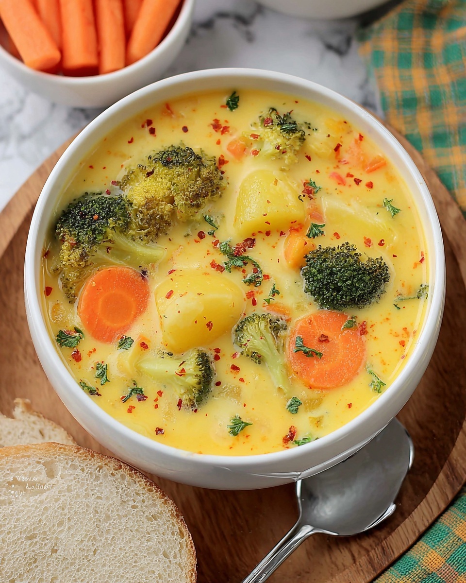 Creamy Vegetable Soup Recipe - Recipe Image
