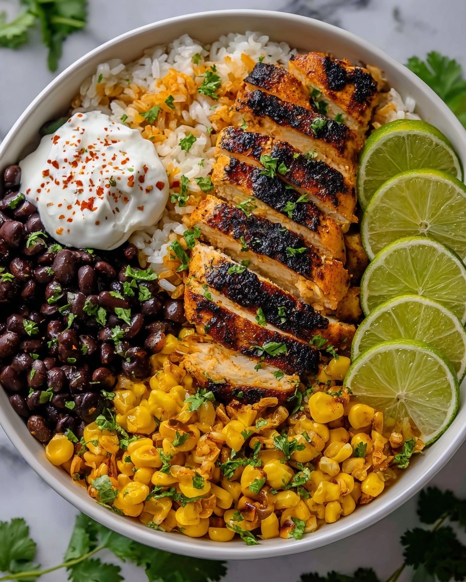 Mexican Chicken Rice Bowl Recipe - Recipe Image
