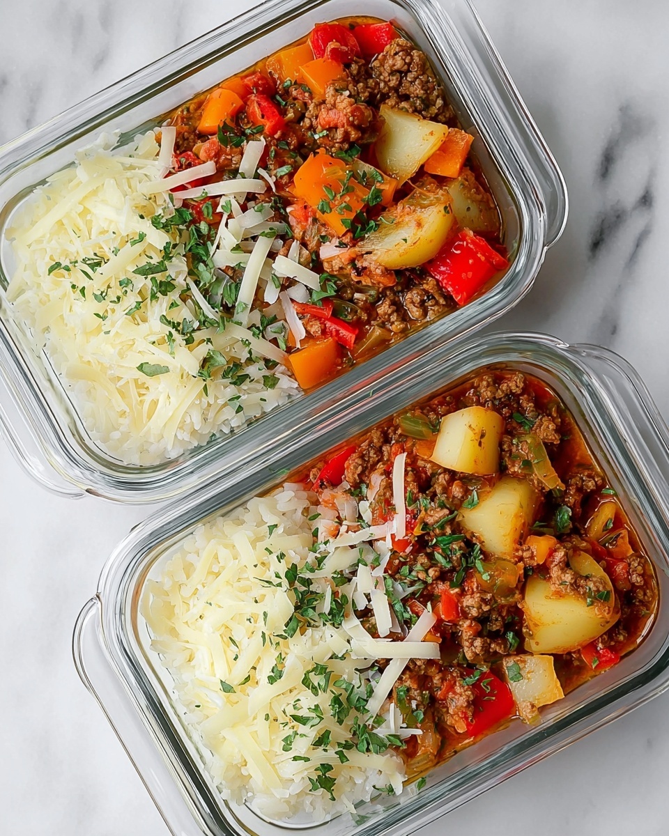 Unstuffed Pepper Bowls: A Healthy & Easy Recipe - Recipe Image