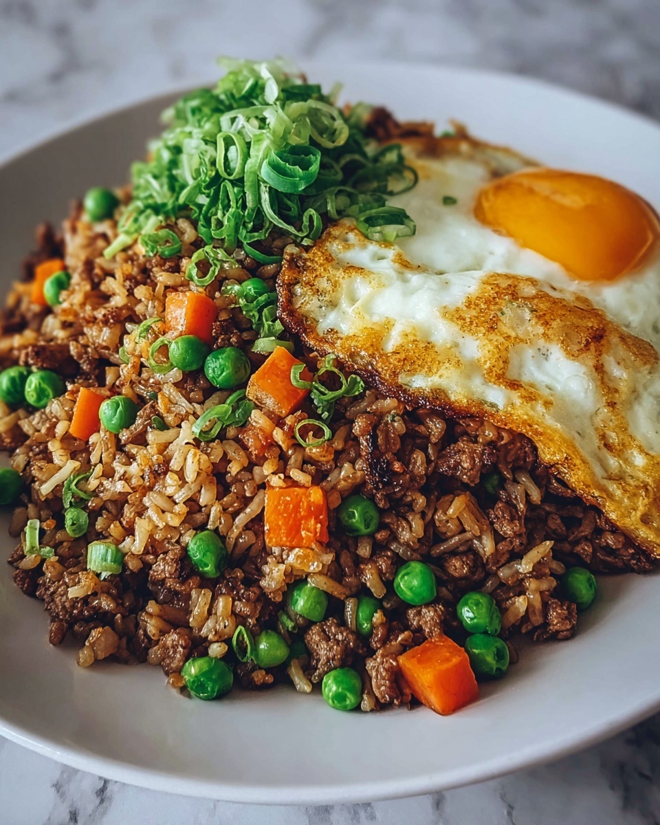 Ground Chicken Fried Rice Recipe - Recipe Image