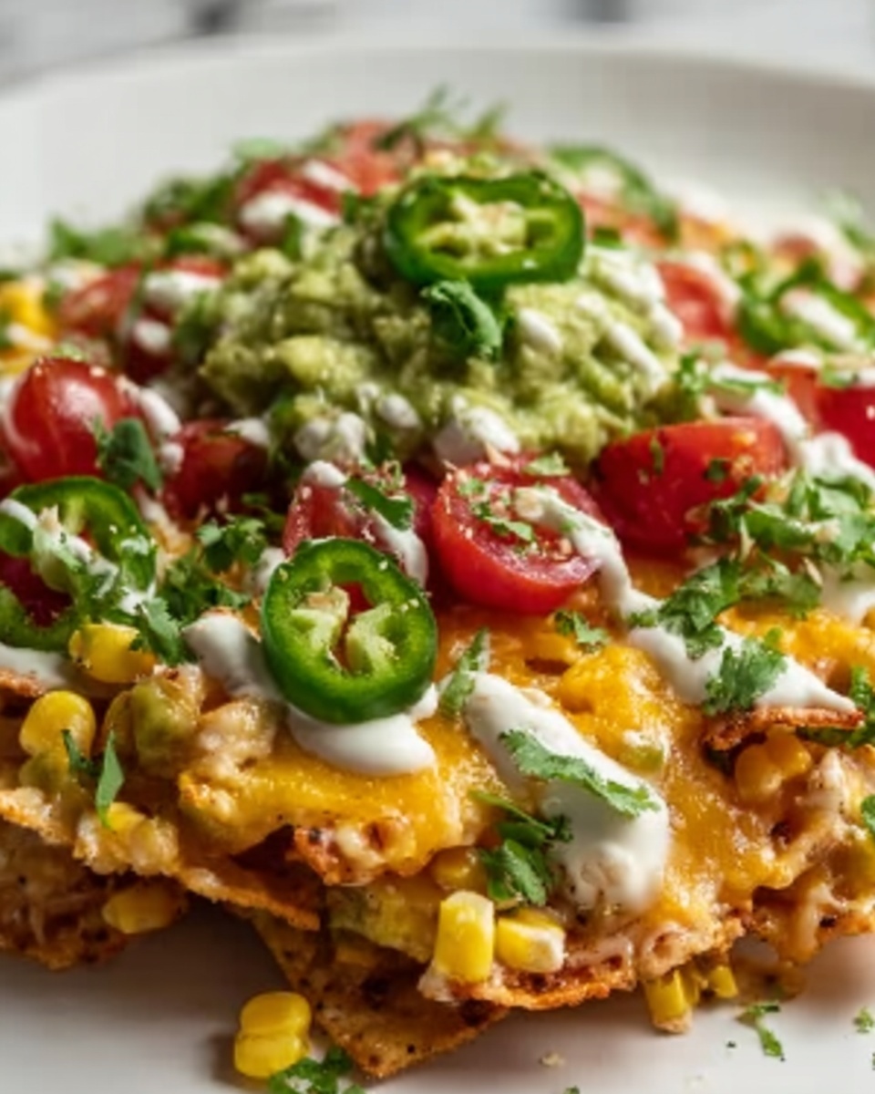 Mexican Street Corn Nachos Recipe - Recipe Image