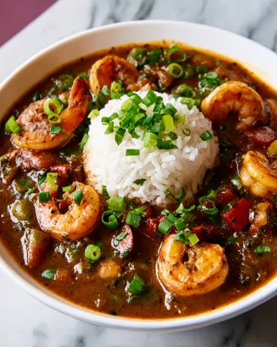 Hearty Cajun Gumbo with Andouille Sausage and Okra Recipe - Recipe Image