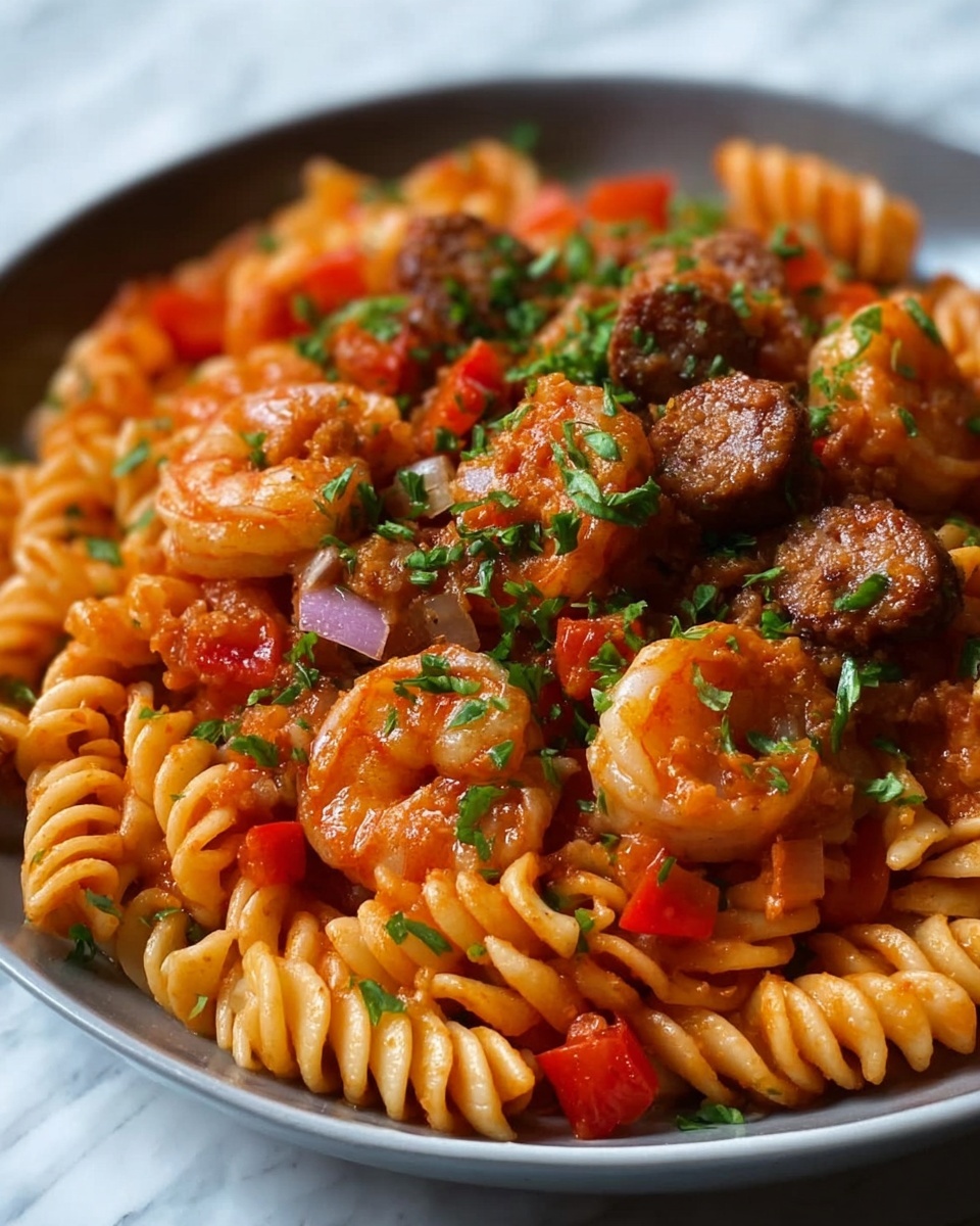 Pastalya (Jambalaya Pasta) Recipe - Recipe Image