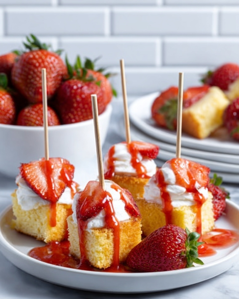 Strawberry Shortcake Kabobs Recipe - Recipe Image