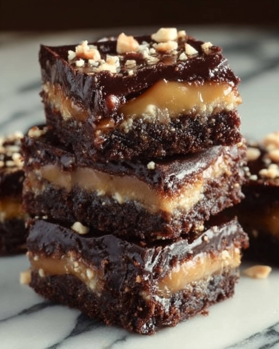 Turtle Bars Recipe - Recipe Image