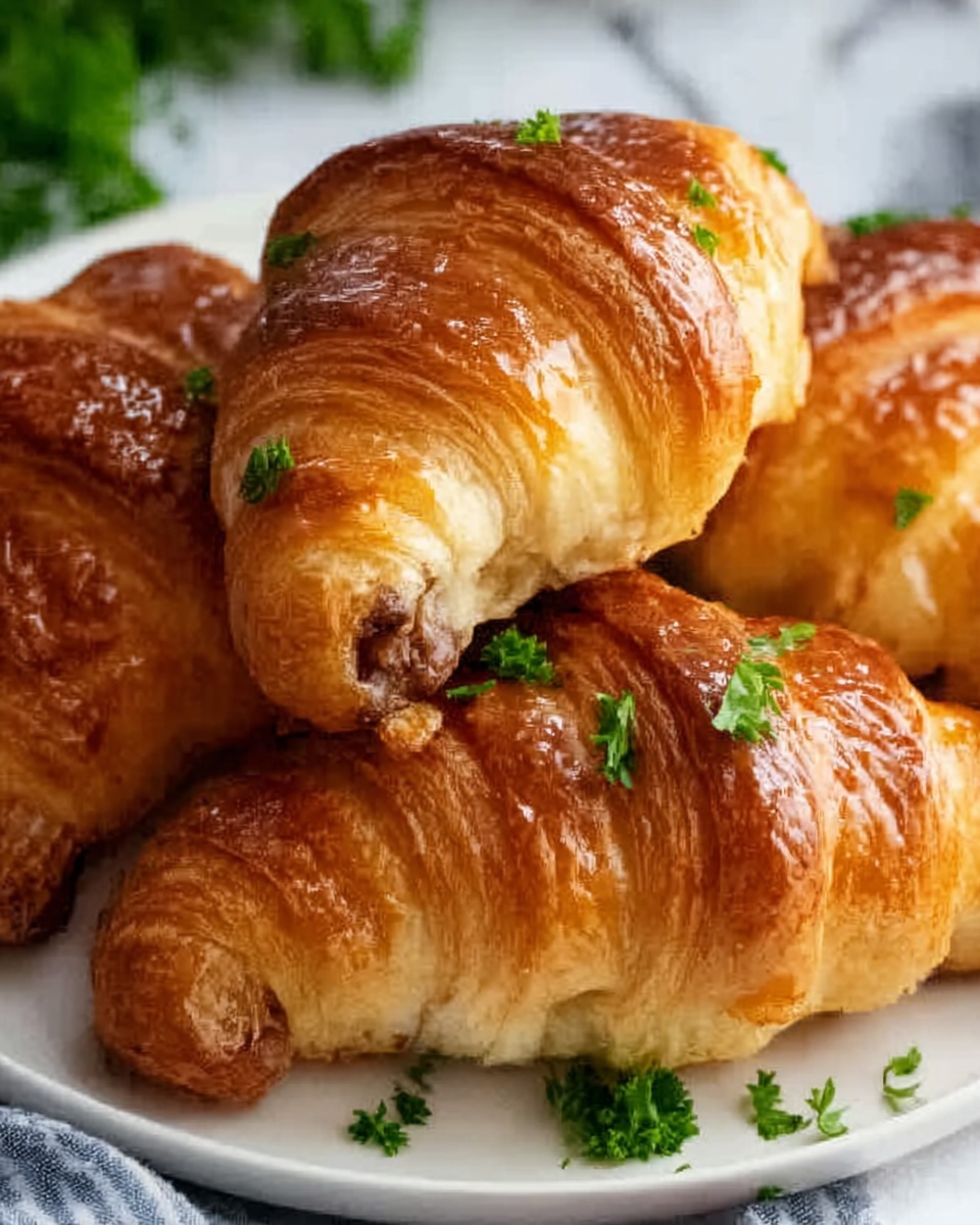 Delicious Breakfast Sausage Crescent Rolls Recipe - Recipe Image