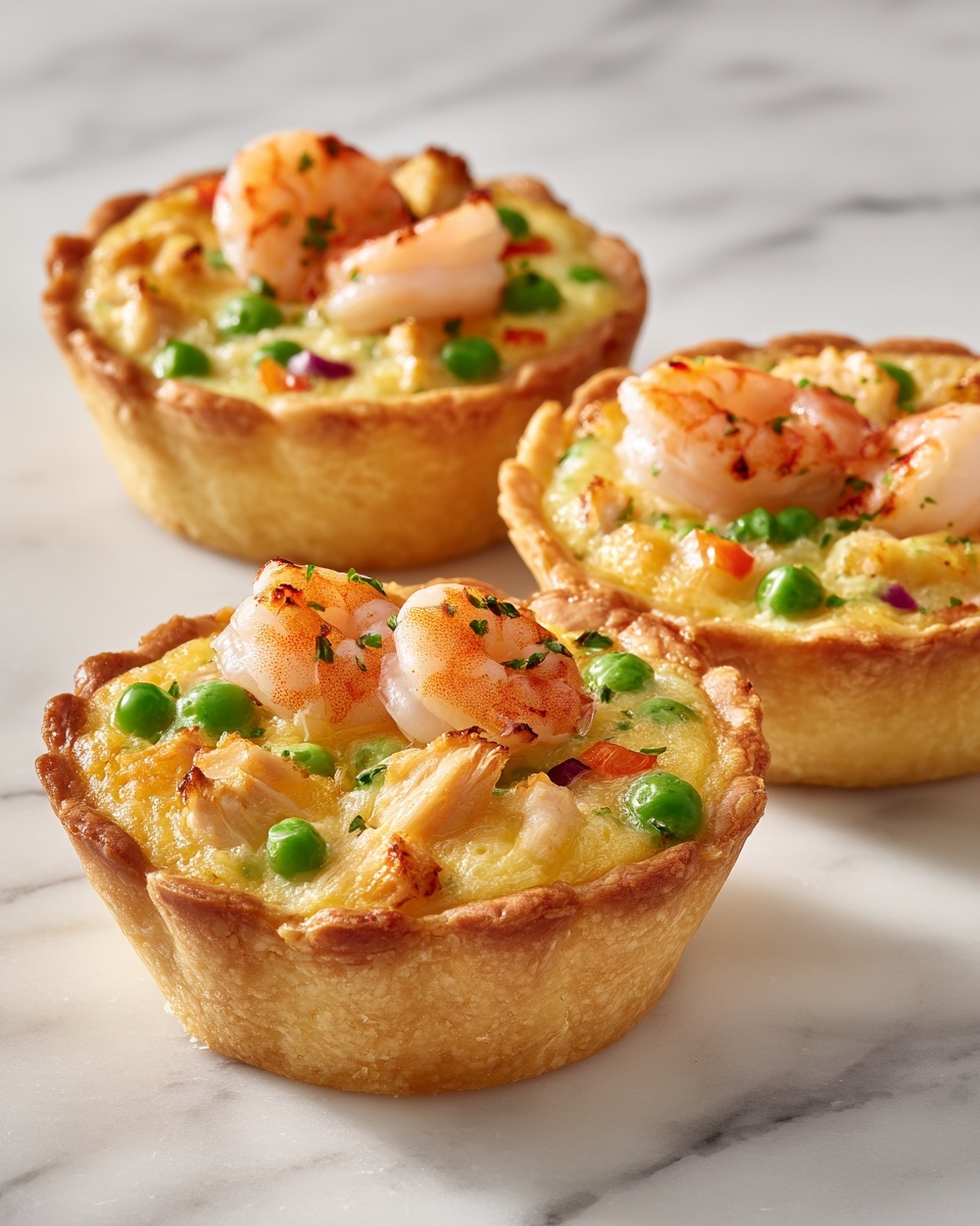 Mini Chicken Pot Pie Muffins Recipe - Recipe Image