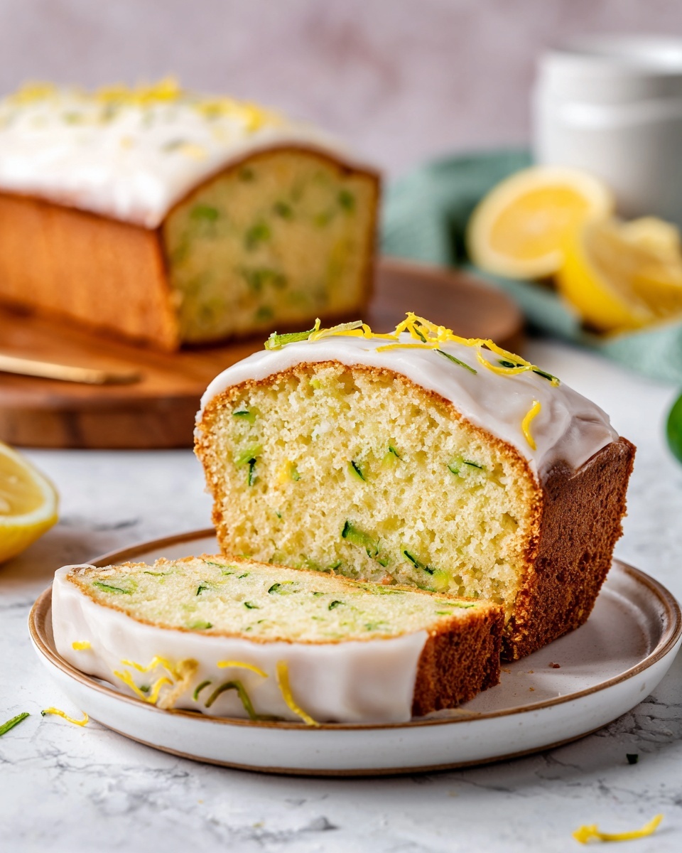 Lemon Yogurt Zucchini Bread Recipe - Recipe Image