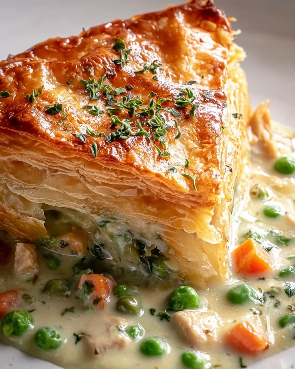 Creamy Chicken Pot Pie Recipe - Recipe Image