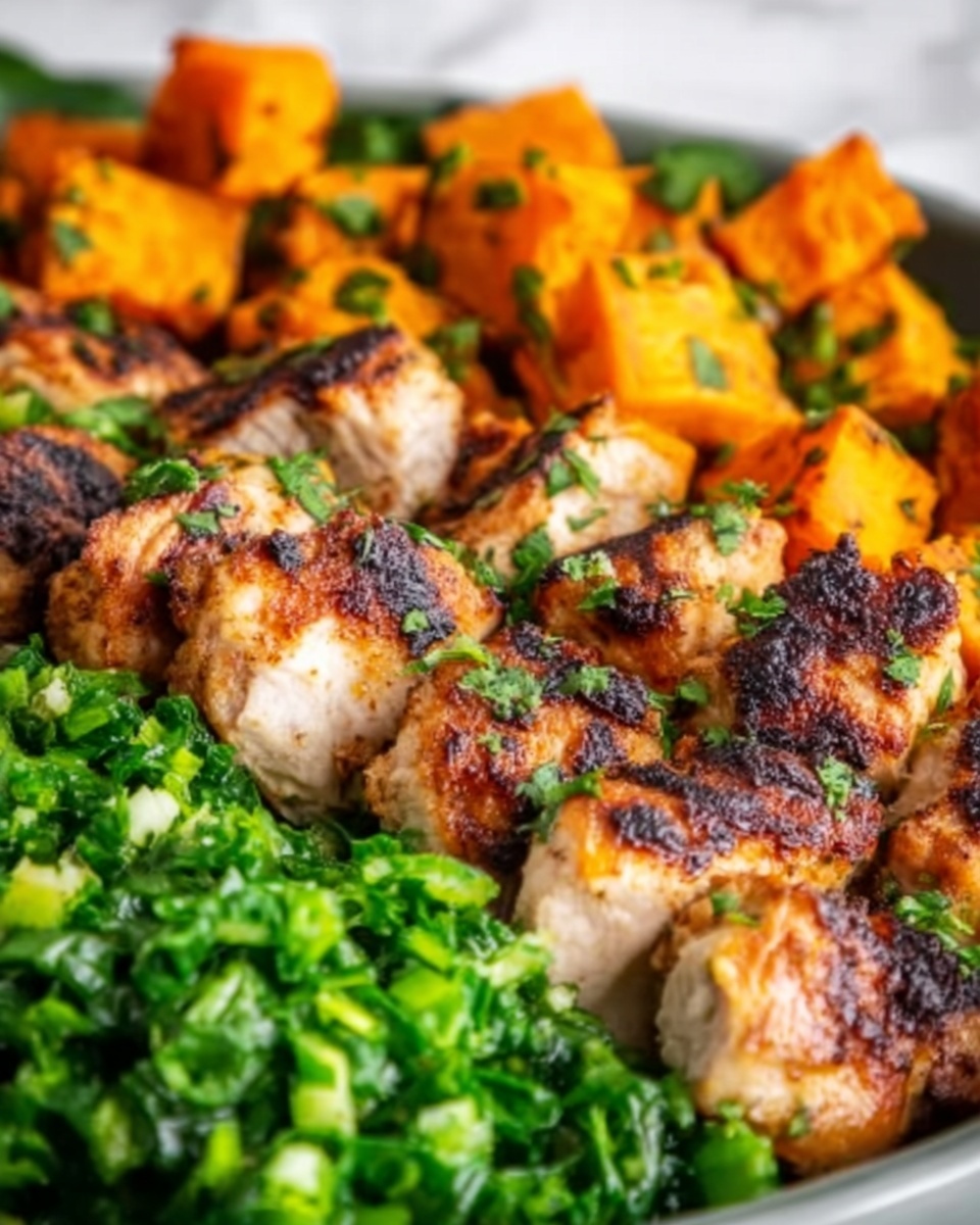 Cajun Chicken & Sweet Potato Bowls Recipe - Recipe Image