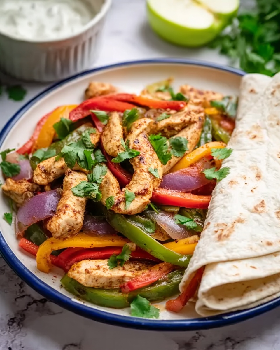 Air Fryer Chicken Fajitas Recipe - Recipe Image
